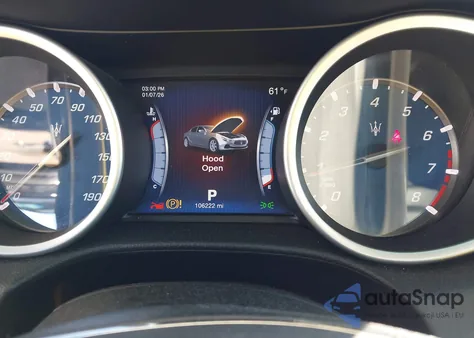 2015 Maserati Ghibli from USA, damaged, VIN ZAM57XSA1F1162105